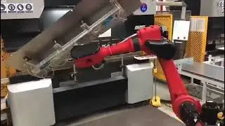 1820 robot plus ground rail sheet metal bending
