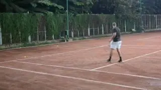 Pro Tennis coach Mohamed Nabil