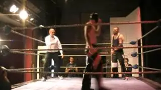DJ King Vs El Destello - British Wrestling - Welsh Wrestling