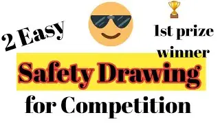 Safety poster drawing competition|Safety Drawing|Safety poster|Fire Safety Drawing|Safety  Drawing