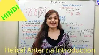 Helical Antenna Introduction | Antenna & Wave Propagation I Hindi