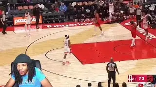 JABARI LOOK LIKE KD!! Raptors vs Rockets NBA Highlights (reaction)