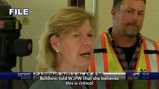 WJFW: Senator Baldwin on Cutting Prescription Drug Costs, Capping Insulin at $35/month