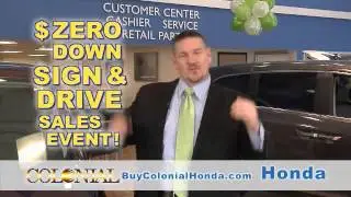 Colonial Honda Spring Sale event