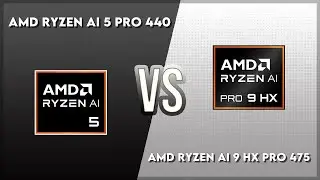 AMD Ryzen AI 5 Pro 440 vs AMD Ryzen AI 9 HX Pro 475 Technical Comparison