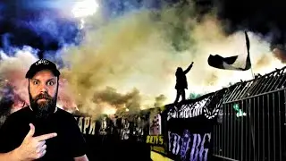 PARTIZAN BELGRADE GROBARI SERBIA FANS World of Ultras Reaction Reaction