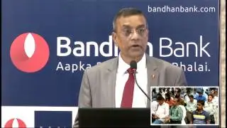 Announcement of Financial Results & Goals of Bandhan Bank at Press Meet &ndash; Part 1