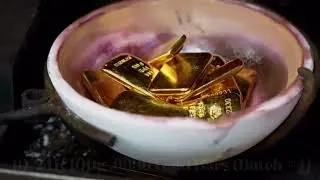 Melting $600,000 of gold to make Six 1kg 24K Pure Solid Gold Bars | Gold hits $3000+/oz!