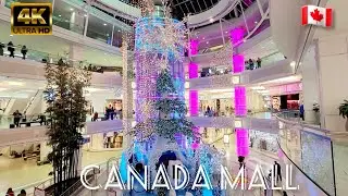 🇨🇦4K 🎄CANADA Mall Walk | Burnaby BC