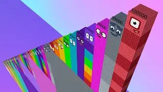 Counting from 1,000 to 100,000 with Numberblocks | Step Squad Fun