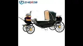 Popular Hot Sell Cinderella Pumpkin Horse Carriage Carts for Sale / Wedding Horse Carriage for Sale