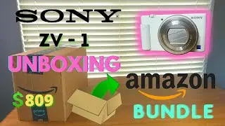 Sony ZV-1 Camera Bundle From Amazon: Detailed Unboxing & First Impressions! | The Fashion Luver