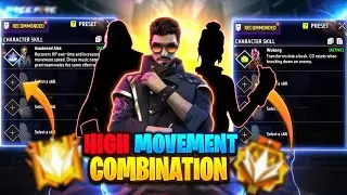 Alok High Movement Skill Combination 2026 | BR & CS Rank Best Character Combination @UjjainGang  