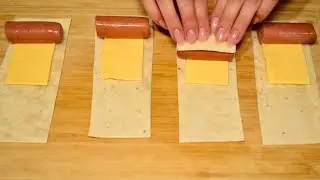 Just Roll Up Tortilla This Way ! Secret Recipe ! 