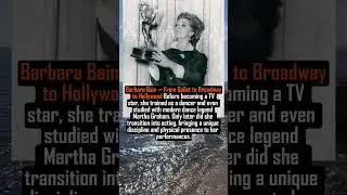 Barbara Bain &mdash; From Ballet to Broadway to Hollywood #facts #movie #new #history #hollywood