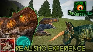 👑T-REX: ¡El REY de la ISLA!🦖|🎮T Rex gameplay+Realismo🕹️|The Cursed Isle 🦖