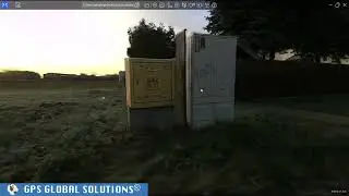 Dzialka 3DGS - przejscie w programie w viewerze