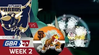 StL Rampardos vs SF GiEnteis! GBA Season 5: Week 2 | FROZEN AGAIN! Pokemon ORAS LIVE WIFI Battle