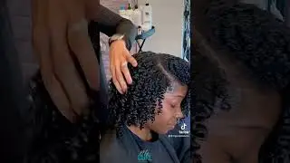 Hydrated wash and go finish
