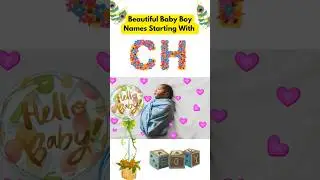 Beautiful Baby Boy Names Starting with 