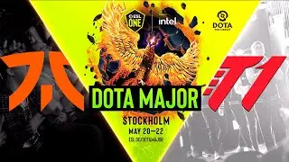 🏆DOTA 2[RU] T-1 vs Fnatic. Игра на вылет, третья карта ESL One Stockholm 2022,