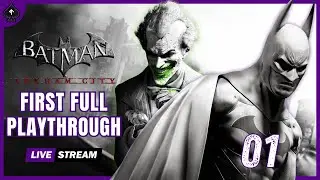 LIVE - BATMAN ARKHAM CITY - FIRST FULL PLAYTHROUGH EP1 (H)