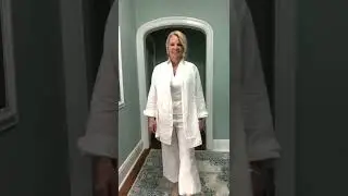 Cream Linen Tunic from Dream Weaver Canada