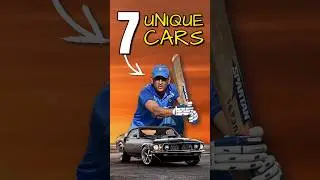 MS Dhoni's 7 Unique Cars!!