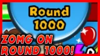 How FAST is a ZOMG on Round 1000?? Bloons TD Battles (BTD Battles) + x10 Deleted Scenes!