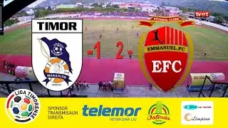ULTRAMAR CORACAO FC 1-2 EMMANUEL FC,LIGA TIMORENSE || TVE DESPORTO