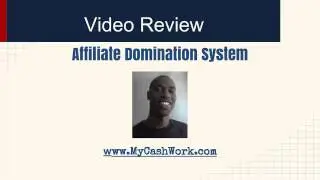 Affiliate Domination System Review - (Watch this before buying)
