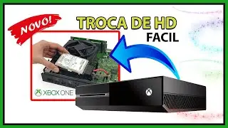 COMO TROCAR  HD DO XBOX ONE FAT DE FORMA FACIL