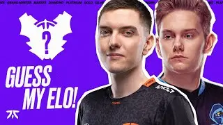 Selfmade & Inspired try to guess YOUR rank! | AMD Guess My ELO