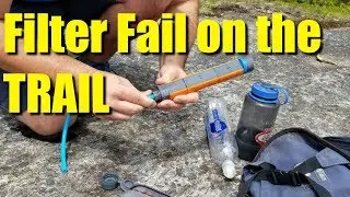 Water Filter Fail on a Hike | RevHiker