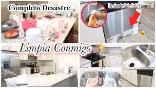 MI COCINA ES UN DESASTRE 😰🤮 | LIMPIA Y MOTÍVATE CONMIGO ✨ | TODO EL DÍA LIMPIANDO🥵 |CLEAN WITH ME