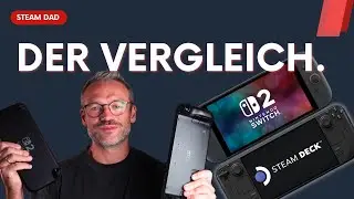 Switch 2 oder Steam Deck? Der große Vergleich 2025 für Einsteiger!