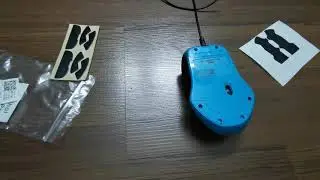 Logitech G300S side pad and skids replacement
