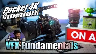 3d Camera Matching in Maya | bmpcc4 to maya | VFX Fundamentals