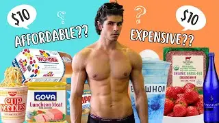 HOW I EAT UNDER $10 A DAY (HEALTHY FOOD)