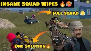Insane Squad wipes 🔥🔥🥵 | BGMI Gameplay | ALPHA LOGAN YT