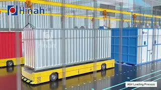 Large Scale Automatic Electrostatic Powder Spraying Line with Electric Hoist Conveyor for Trailers