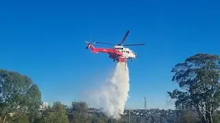 FRV/CFA onscene footage from 2A structure fire and grass & scrub fire