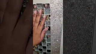 MUST SEE  👀 diy Glam / MIRROR Fireplace Makeover #shorts