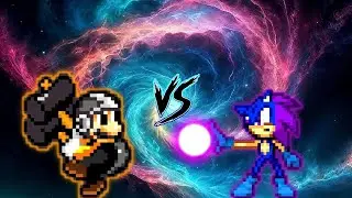 Hammer Mario VS Prismatic Sonic Prime V2 in Mugen