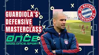 🔥 Guardiola&rsquo;s Defensive Masterclass | 3-Player Covering Drill at FC Bayern Munich!