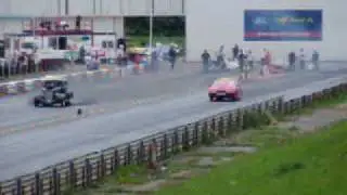 Opel Calibra vs Dragster
