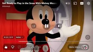 Mickey&rsquo;s Tummy Rumbling