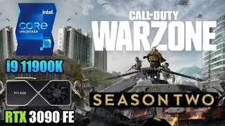 Call of Duty: Warzone - RTX 3090 + i9 11900K - 1080p, 1440p & 4K - High & Low Settings - Season 2