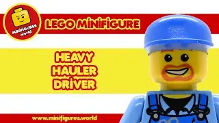 🚚 LEGO minifigure: Heavy Hauler Driver (cty0048) 🚚 [TRUCK DRIVER]