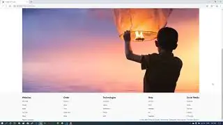 Professional Header & Footer Design - With HTML | CSS